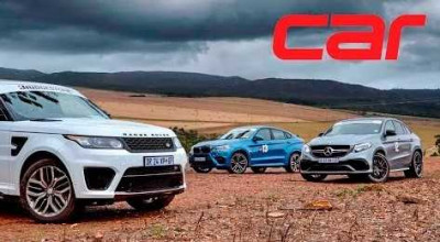SUV Drag Race: BMW X6 M vs AMG GLE63 vs Range Rover Sport - Photo