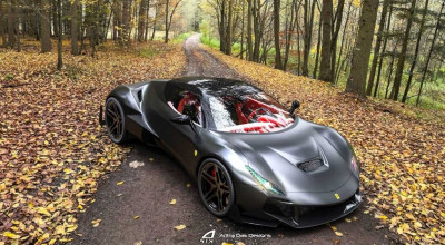 Designer Aritra Das Creates An Amazing Ferrari <span style='background: #ff0000'>Hypercar</span> Concept - Photo