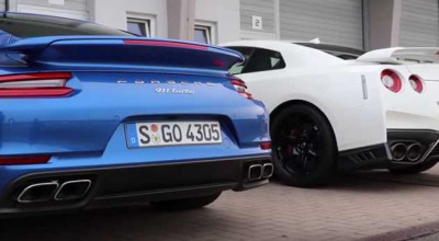 Fierce Track Battle: Porsche 911 GT3 vs Nissan GT-R (VIDEO) - Photo