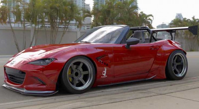 Tuner TRA-Kyoto Gives The MX-5 A Wide-Body Kit - Photo