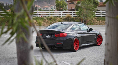 Watch Some Epic Burnouts From This ADV1 Supercharged Mustang - Photo