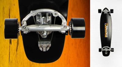 Boarder Kontrol Skateboard: The Skateboard With Breaks - Photo