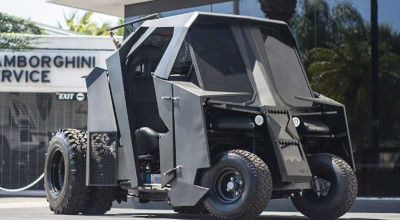 Batman Tumbler Made Out Of A Golf Cart! - Photo