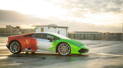 Astonishing Huracan Wrap By <span style='background: #ff0000'>Print</span> <span style='background: #ff0000'>Tech</span> - Photo