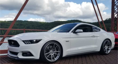 An Awesome Magnetic Mustang GT With HRE Wheels - Photo