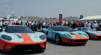 The Renown Gulf Oil Liveries On Ford GT Racer - Photo