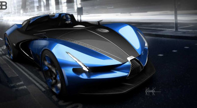 An Out Of This World <span style='background: #ff0000'>Bugatti</span> Roadster - Photo