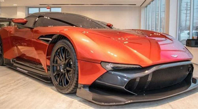 You Can Buy This Rare Fiamma Red Aston Martin Vulcan For $3.4 Million - Photo