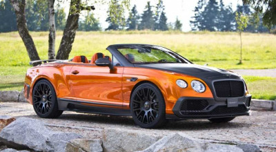 Mansory tuned a pumpkin! Just Kidding! It was the Bentley <span style='background: #ff0000'>Continental</span> GTC! - Photo