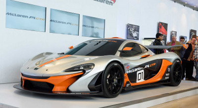 McLaren P1 GTR Spotted in the Wilderness of London - Photo