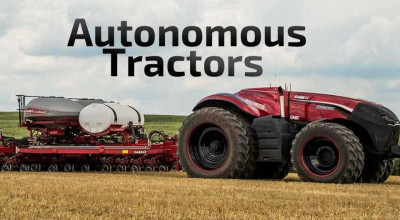Meet A New Farming Concept — An Autonomous Tractor - Photo