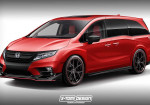 Meet A New Rendering Of Honda Odyssey Type R - Photo
