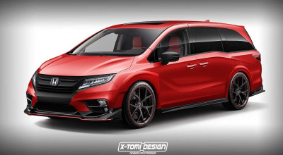 Meet A New Rendering Of Honda Odyssey Type R - Photo
