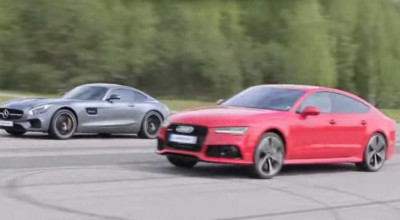 Mercedes-AMG GT S blows another one away ! [Video] - Photo