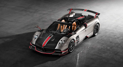 Pagani Huayra <span style='background: #ff0000'>Roadster</span> Showing Off Before The Debut With Its New Aero - Photo