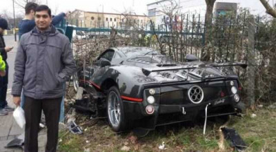 Pagani Zonda Of 1.4 Million Destroyed By A Bodyguard! - Photo