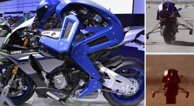 Rebel without a cause: Yamaha has presented a robot that can drive a motorcycle! - Photo