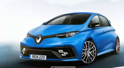 Renault Zoe RS Render Makes You Day Dream - Photo