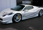 Rowen transforms the Ferrari 458 into a car worthy of the Tokyo Drift movie! - Photo