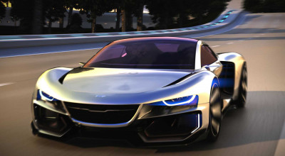 Saab Airox — A Render Of The Super<span style='background: #ff0000'>car</span> - Photo
