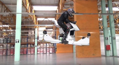 Scorpion — A Russian Hoverbike That Makes Fun Extremely Mobile! - Photo