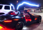 See how a Mercedes-Benz SLS AMG transforms in a Christmas tree! (VIDEO) - Photo