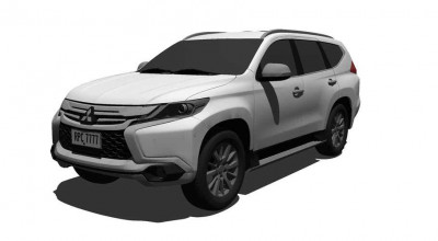See the first image with the new generation of Mitsubishi Pajero Sport! - Photo