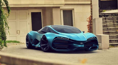The Lada Raven Supercar Concept! - Photo