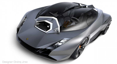 The <span style='background: #ff0000'>Lamborghini</span> Perdigon concept! - Photo