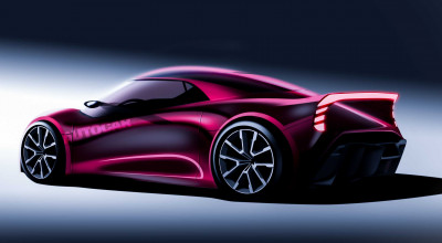 The car that everybody dreams of… Mini lights and Rolls doors! - Photo