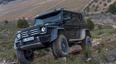 The concept Mercedes-Benz G500 4x4² will go to the production line. It costs over 200,000 euro! - Photo