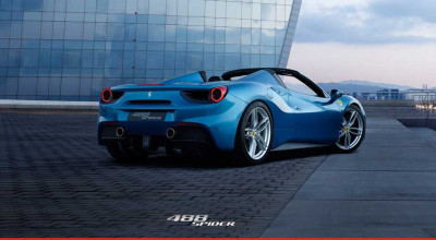 The official unveiling of the <span style='background: #ff0000'>Ferrari</span> 488 Spider. It is a Supermodel without a top. [Video] - Photo