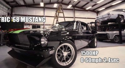 This 1500hp Electric ’68 <span style='background: #ff0000'>Mustang</span> Makes A Tesla P85D Look Slow - Photo