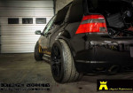 This Volkswagen Golf 4 hides a Lamborghini Gallardo engine in the trunk - Photo