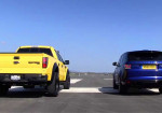 Top Gear Battle: Ford VelociRaptor versus Range Rover Sport SVR (VIDEO) - Photo