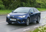 Toyota Avensis — The perfectly angry frown — On a car! - Photo