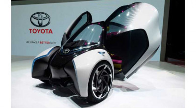Toyota I-TRIL Concept On The Car Maker’s Displays At <span style='background: #ff0000'>Geneva</span> - Photo