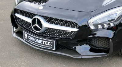 Tuner Chrometec Showers the Mercedes AMG GT with Carbon Fiber. - Photo