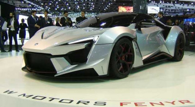W Motors presents a new model Fenyr SuperSport at the Auto Show in Dubai! - Photo
