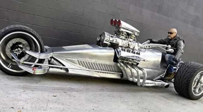 Want something really special? Choose a 1000 horsepower tricycle! (VIDEO) - Photo
