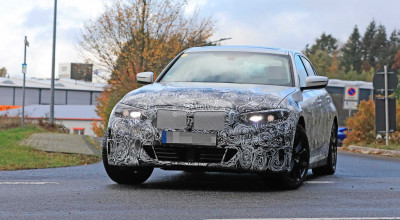 Electric BMW 3 Series Prototype Spy Photos - Photo
