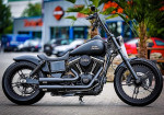 Enhance Your Harley-Davidson Street Bob for $7,000. You Get a Powerful Black Denim Instead. - Photo