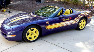 The 1998 Chevrolet Corvette Indianapolis <span style='background: #ff0000'>500</span> Pace Car Replica, Purple And Banana - Photo