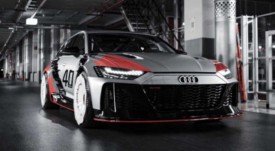 Audi RS 6 GTO Concept Paints Its Wagon In A Tribute To 90 Quattro IMSA GTO Racer - Photo