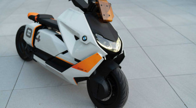 BMW Motorrad Definition CE 04. The New Fun Riding An <span style='background: #ff0000'>Electric</span> Scooter. - Photo