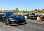 Line Race: AWD Ford Mustang Hoonicor vs. McLaren Senna Merlin - Photo