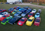 The Fast and Furious Car Collection Revealed in Canadian Fields - Photo
