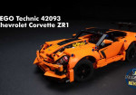 Are You A Lego And A Car Fan? How About a Chevy Corvette ZR1 and a Hot Rot In A One Lego Kit - Photo