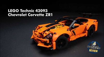 Are You A Lego And A Car Fan? How About a Chevy Corvette ZR1 and a Hot Rot In A One Lego Kit - Photo