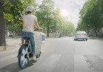 The Cargo Electric Bicycle Ambulance is faster through traffic - Photo